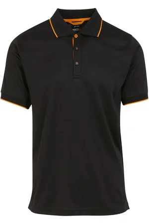 Regatta Mens Navigate Short-Sleeved Polo Shirt ( /Orange Pop) - Size 3XL