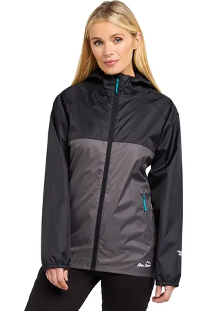 Peter Storm WoMens Cyclone Lightweight Waterproof Jacket with Fitted Hood, Hiking Raincoat - - Size 20 UK