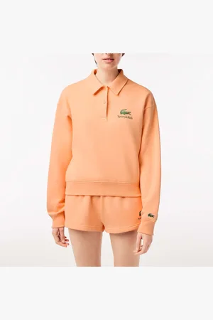 Lacoste Womens x Sporty & Rich Polo Shirt in - Size 14 UK