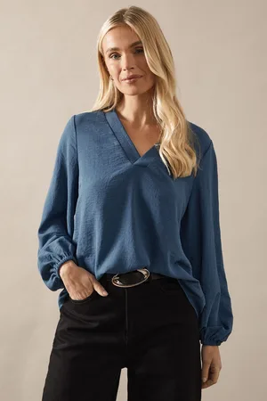 wallis Womens Petite Over The Head Top - - Size 10 UK