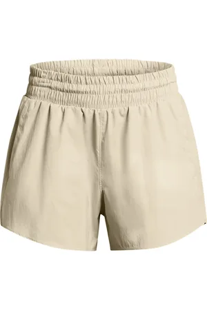 Under Armour Womens Flex Woven 3 Inch Crinkle Shorts in - Size 12 UK
