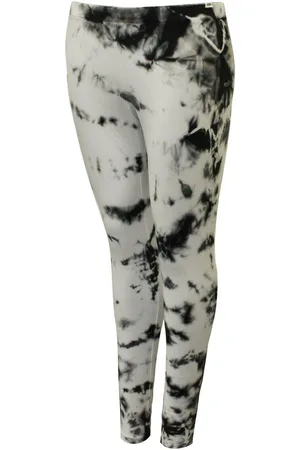 Vans Off The Wall Womens Yoshimi Leggings Gym Tight Tie Dye VYBNY28 A80E Cotton - Size X-Small