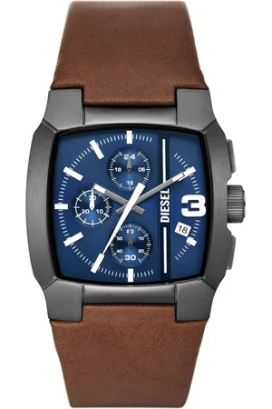 Diesel Cliffhanger Mens Watch DZ4641 Leather (archived) - One Size