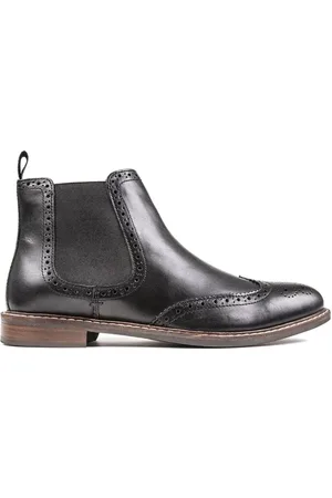 Red Tape Mens Downtown Boots - material_real_leather - Size UK 8