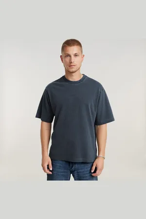G-Star Mens G-Star RAW Overdyed Center Chest Boxy T-Shirt - Cotton - Size 2XS
