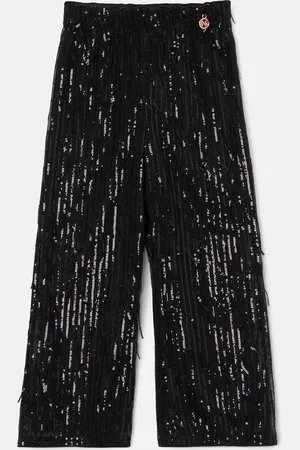 Angel & Rocket Girls Sadie Tassel Sequin Trousers - Size 10Y