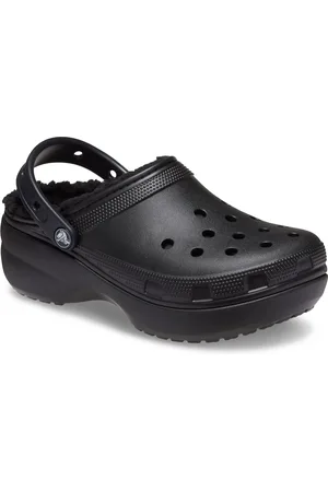 Crocs Womens Classic Platform Lined Clog - - Size UK 7