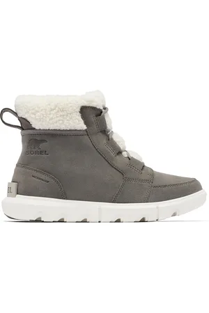 sorel EXPLORER NEXT CARNIVAL Womens Snow Boots Quarry - - Size UK 4