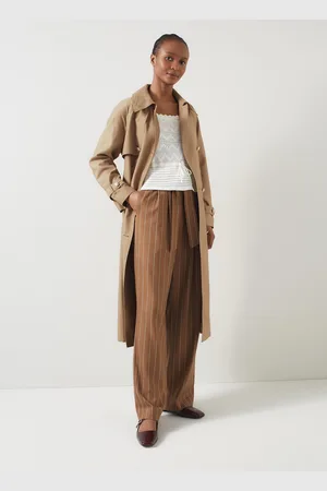LK Bennett Womens Keaton Coats, Pale - Size 18 UK