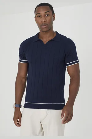 Brave Soul Mens Short Sleeve Open Collar Polo Shirt - - Size Medium