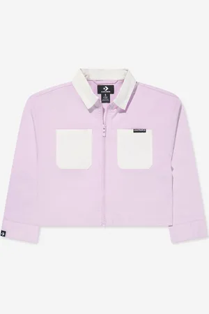 Converse Girls Colourblock Zip Up Jacket in - Size 10-12Y