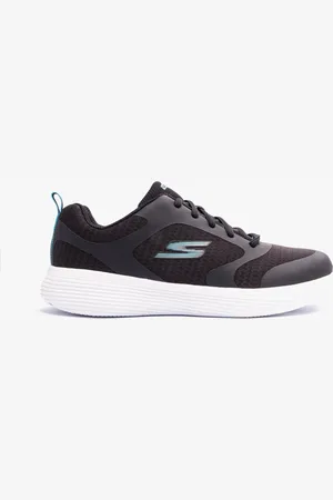 Skechers 303560L/BKBL GO RUN 400 V2 Girls Trainers /Blue - Size UK 9.5 Kids
