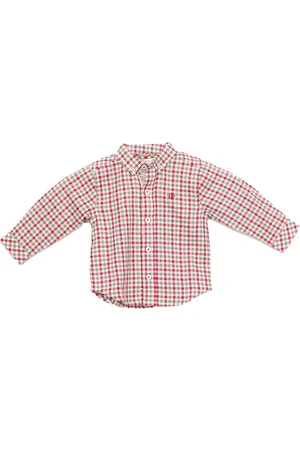 TUTTO PICCOLO Girls Long sleeve shirt with lapel collar 3024W17 girl - - Size 12Y