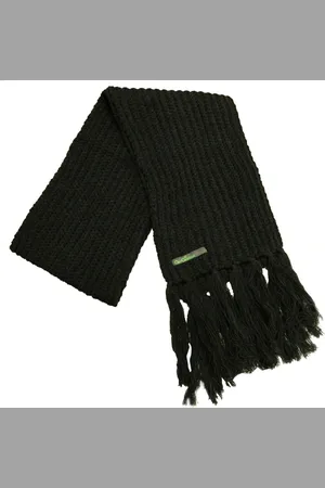 Gio Goi Knitted Mens Scarf Cotton - One Size