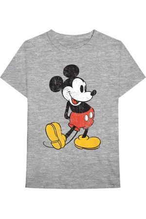 Disney Unisex Adult Mickey Mouse Vintage Cotton T-Shirt - Size X-Small