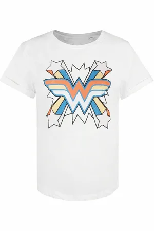 DC Comics Originals Wonder Woman Burst Womens T-Shirt - Size Medium