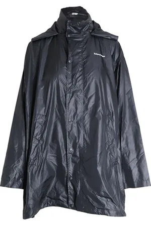 Balenciaga Pre-owned Womens Lightweight Hooded Windbreaker Jacket in Nylon - Size X-Small