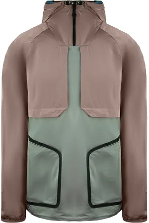 Nicce London Long Sleeve Hooded Dusty Pink Mens Rain Jacket Type 9-21 211 1 01 05 0332 - Nylon - Size Small