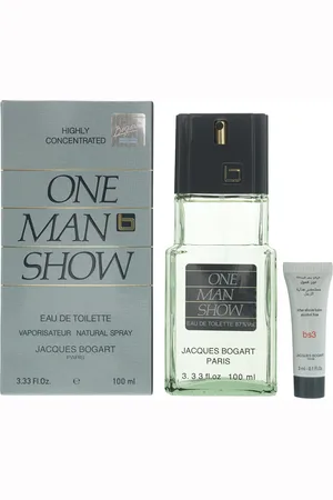 Jacques Bogart Mens One Man Show Eau de Toilette 100ml & After-Shave Balm 3ml - One Size