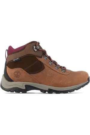 Timberland Womens Mt. Maddsen Mid Waterproof Hiker Boots in Leather - Size UK 4.5