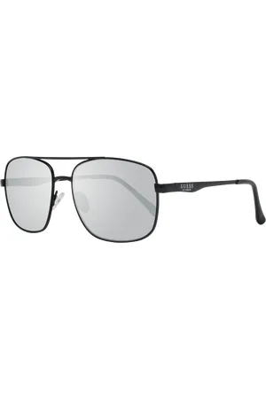 Guess Mens Sunglasses GF0211 01C Silver Mirrored Metal (archived) - One Size