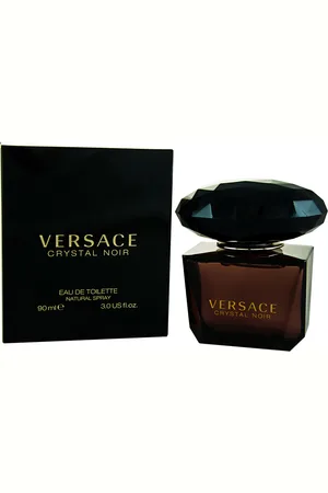 VERSACE Womens Crystal Noir Eau de Toilette 90ml Spray For Her - - One Size