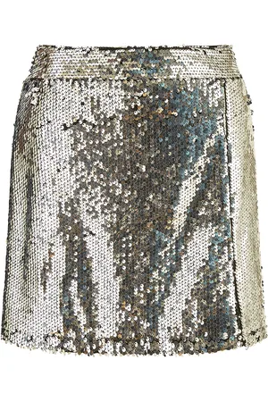 Mela Womens Sequin Mini Skirt - Size 12 UK