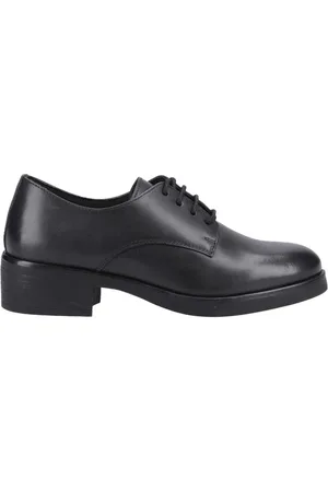 Hush Puppies ANASTASIA Girls Leather School Shoes - Size UK 4