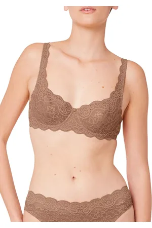 Triumph Womens Amourette 300 WHP Half Cup Padded Bra - Polyamide - Size 32D