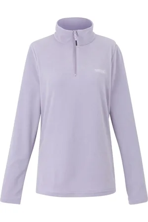 Regatta Great Outdoors Womens/Ladies Sweetheart 1/4 Zip Fleece Top (Wisteria) - - Size 26 UK