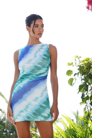 Quiz Womens Ombre Mesh Bodycon Dress - Size 6 UK