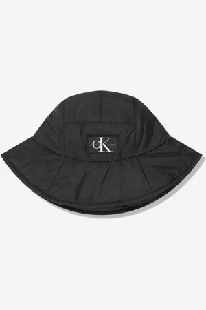 Calvin Klein Kids Unisex Quilted Bucket Hat in - Size 4-8Y
