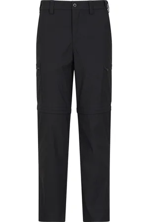 Mountain Warehouse Mens Trek Convertible Trousers (Jet ) - Size 44 Regular