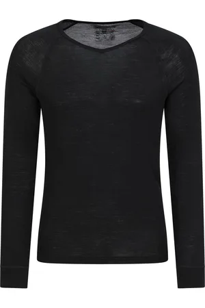Mountain Warehouse Mens Merino Wool V Neck Base Layer Top - Size X-Small
