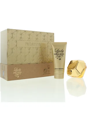 Paco rabanne Womens Lady Million Eau de Parfum 80ml + Body Lotion 100ml Gift Set - One Size