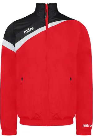 Mitre Polarize Mens Red/Black Rain Jacket - Size X-Small