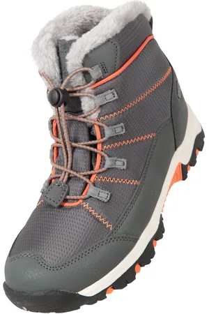 Mountain Warehouse Childrens Unisex Childrens/Kids Comet Waterproof Snow Boots ( /Orange) - Size UK 10 Kids