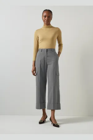 LK Bennett Womens Rosalind Trousers, - Size 20 UK