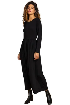 Roman Womens Long Sleeve Jersey Maxi Dress - - Size 12 UK