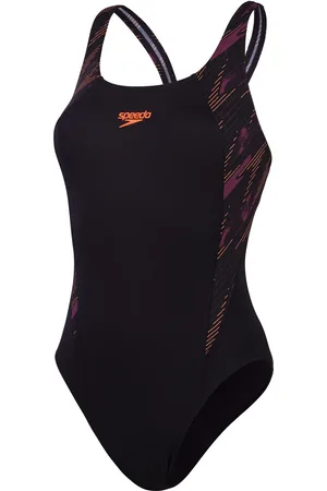 Speedo Womens Hyperback Splice Muscleback Swimsuit in - Size 12 UK