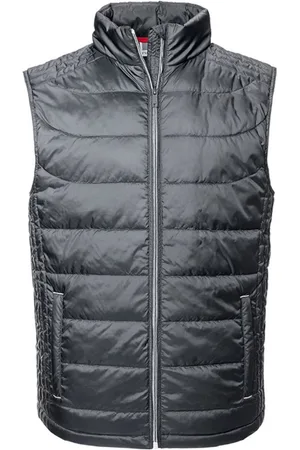 Russell Athletic Mens Nano Padded Bodywarmer (Iron) - - Size 2XL