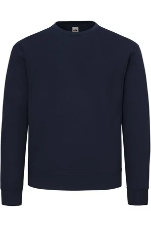 Fruit Of The Loom Unisex Adult Supercotton Sweatshirt (Deep Navy) - - Size Large
