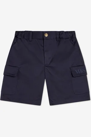 VERSACE Boys Logo Cargo Shorts in - Size 12Y