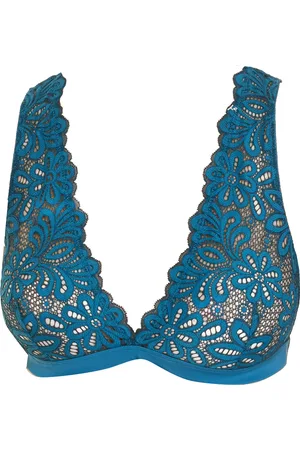 Dim Womens Lace Bralette Bra with Rubber Bottom 00AKP - - Size S (B-C)