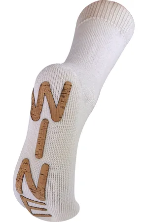 Sock Snob Womens Ladies Thick Thermal Fleece Lined Novelty Wine Soft Slipper Socks - - Size UK 4-6.5