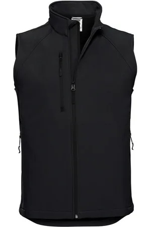 Russell Athletic Mens Softshell Gilet - Size X-Large