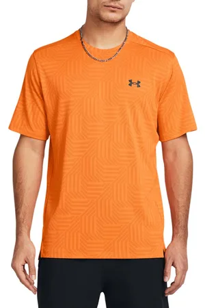Under Armour Mens Tech Vent Geotessa Short Sleeve T-Shirt in - Size X-Small