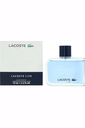Lacoste Mens Live Eau de Toilette 75ml - One Size