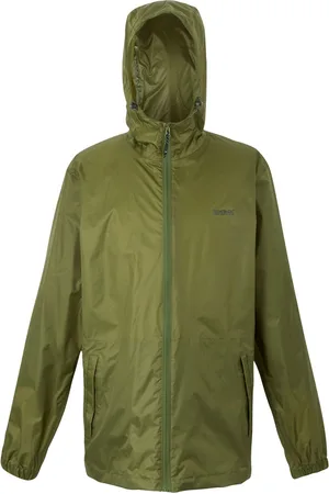 Regatta Mens Pack It III Waterproof Jacket (Nephrite Green) - - Size Large