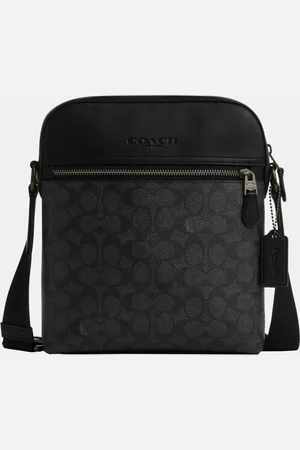 Coach Mens Houston Flight Bag in Signature - - One Size